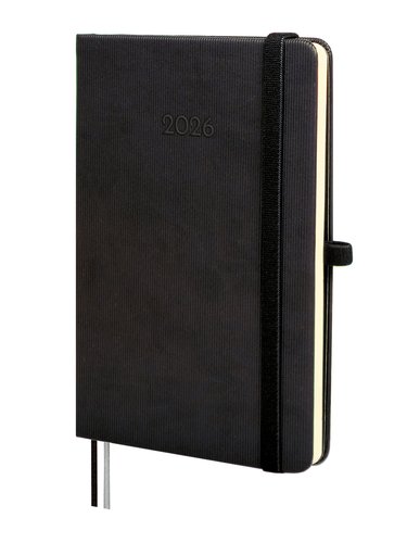 Finocam Agenda Míminima Textura 2026 Negro