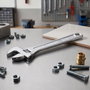 ALYCO Llave ajustable lateral de acero cromado, 29 mm