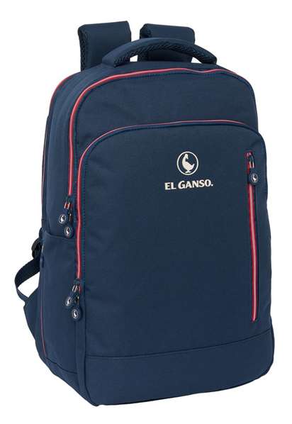 Safta Mochila El Ganso Classic Azul con Portátil 15,6'', Tablet y USB