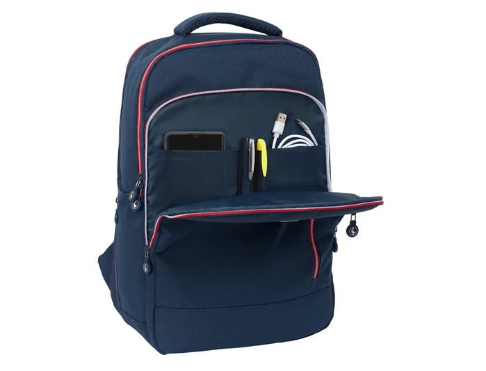 Safta Mochila El Ganso Classic Azul con Portátil 15,6'', Tablet y USB