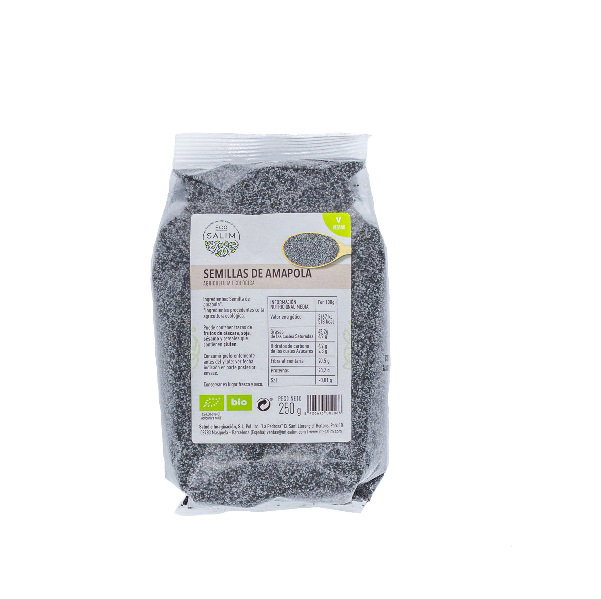 ECO SALIM Semillas de amapola BIO VEGAN 250gr.
