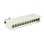 DeLOCK Patchpanel Keystone Desktop 12 Puertos Gris