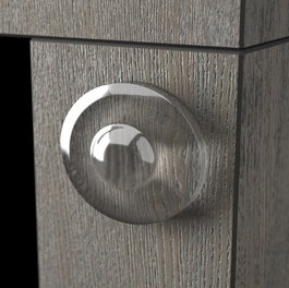 HERRAJES ALK Lágrima Adhesivo Goma Eva 10X3 (Set de 100)