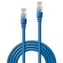 Lindy 45650 Cable de Red Ethernet 30 m Cat6 S/FTP (S-STP) Blindado Azul RJ45 Macho a RJ45 Macho