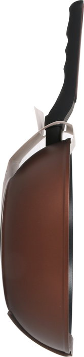 Quttin Wok 28 cm de Aluminio Forjado con Mango Soft, Color Sahara (6 Unidades)