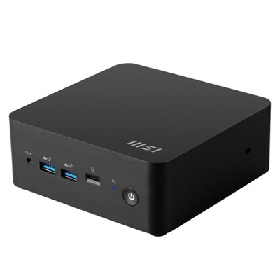 MSI Cubi NUC Mini PC Barebone Intel Core 7-150U, 10 núcleos hasta 5.4 GHz, 2 x Slots SO-DIMM, Wi-Fi 6E, Bluetooth 5.3, Thunderbolt 4, 2 x LAN 2.5G, 00B0B111-206 MSI Cubi NUC Mini PC Barebone Intel Core 7-150U, 10 núcleos hasta 5.4 GHz, 2 x Slots SO-DIMM, Wi-Fi 6E, Bluetooth 5.3, Thunderbolt 4, 2 x LAN 2.5G, 00B0B111-206