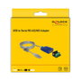 DeLOCK 64055 Adaptador USB Tipo-A a RS-422/485 DB9 con Protección de 600 W