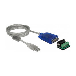 DeLOCK 64055 Adaptador USB Tipo-A a RS-422/485 DB9 con Protección de 600 W