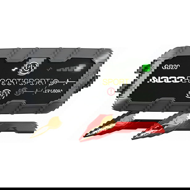 NOCO GB20 Arrancador de Batería 12V 500A, Jump Starter para Coche, Cargador Portátil Litio 24Wh IP65 con Linterna SOS NOCO GB20 Arrancador de Batería 12V 500A, Jump Starter para Coche, Cargador Portátil Litio 24Wh IP65 con Linterna SOS