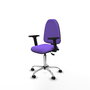 PIQUERAS Y CRESPO Silla de oficina Aýna con mecanismo Asincro y Tela Lila