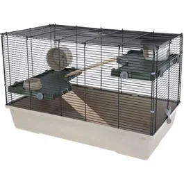 Kerbl Jaula para animales pequeños FLAT NATURE KER8022967062176 80 x 45 x 53 cm 3 plantas
