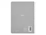 Liderpapel Cuaderno espiral A5 tapa blanda 80 hojas 75gr liso colores surtidos