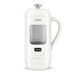 Laica Batidora multifunción con cocción, 1 l, Blanca
