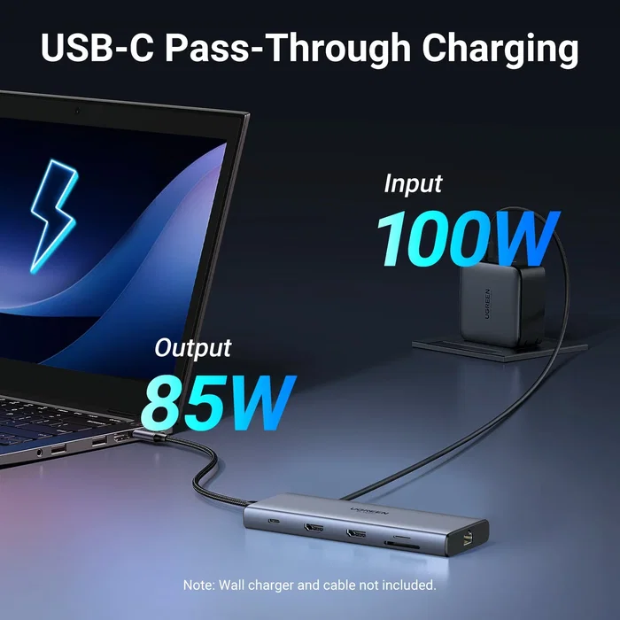 UGREEN Hub USB-C REVODOK PRO 10 10 en 1 Gris
