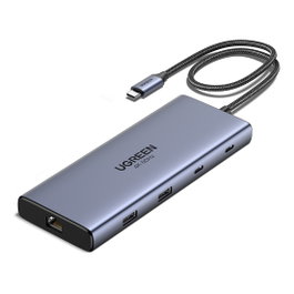 UGREEN Hub USB-C REVODOK PRO 10 10 en 1 Gris