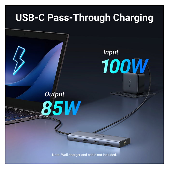 UGREEN Hub USB-C REVODOK PRO 10 10 en 1 Gris