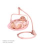 Decuevas Trona Columpio Honey 3 en 1 para Muñecas de hasta 50 cm. (30x31x60 cm) 자세