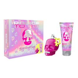 POLICE To Be Good Vibes Eau de Parfum para Mujer 40ml + Loción Corporal Perfumada 100ml Set