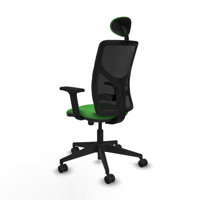 PIQUERAS Y CRESPO Silla de oficina Motilla con mecanismo Sincro/Traslack Verde y Negro PIQUERAS Y CRESPO Silla de oficina Motilla con mecanismo Sincro/Traslack Verde y Negro