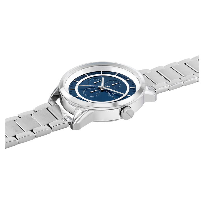 Pierre Cardin Reloj CCP.5013 con Esfera Azul y Correa Gris