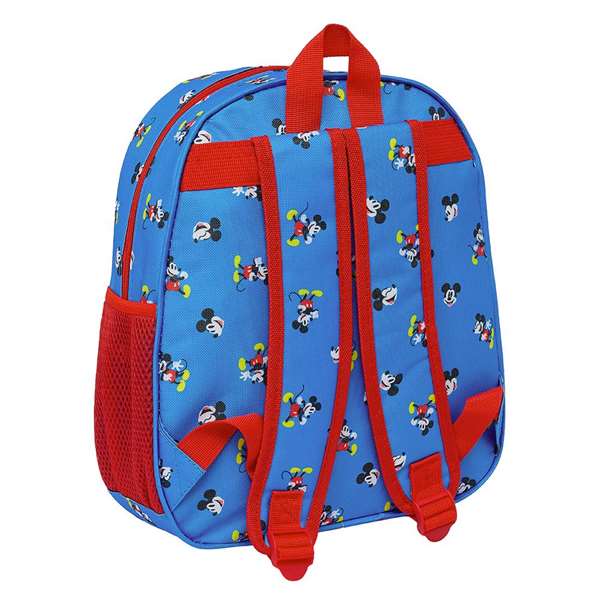 Safta Mochila 3D Mickey Mouse 27x33x10 cm para niños a partir de 3 años