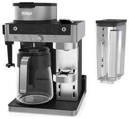 Ninja Prestige CFN802EU Cafetera 2 en 1 Plata