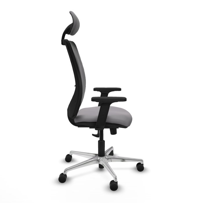 PIQUERAS Y CRESPO Silla de oficina Zulema Gris y Negro PIQUERAS Y CRESPO Silla de oficina Zulema Gris y Negro
