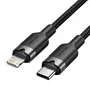 Vention Cable USB-C a Lightning LALBH de 2m, 27W, Negro