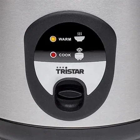Tristar RK-6127 Arrocera con Función Mantener Caliente, Capacidad 1.5L, 500W, Acero Inoxidable Tristar RK-6127 Arrocera con Función Mantener Caliente, Capacidad 1.5L, 500W, Acero Inoxidable