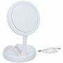 Grundig Espejo LED con aumento plegable Blanco