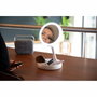 Grundig Espejo LED con aumento plegable Blanco