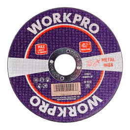 Workpro Disco de corte metal e inox Profi plus ø115 x 1,2 x 22,2 mm