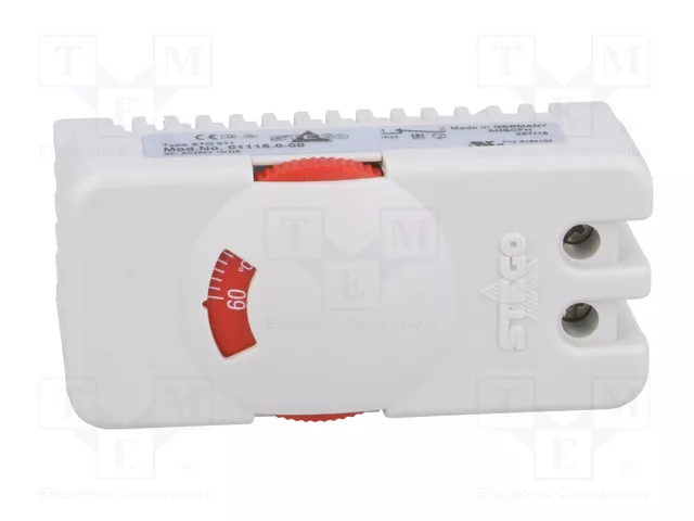 STEGO Termostato NC 10A 250VAC 0...60°C