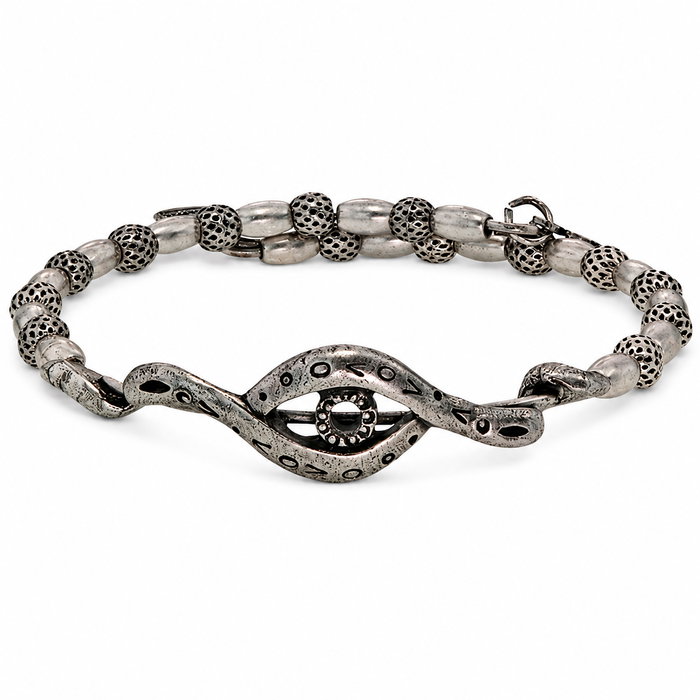 Alex And Ani Pulsera Ojo Protector Gris de Metal 20cm Alex And Ani Pulsera Ojo Protector Gris de Metal 20cm