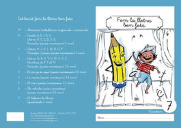 Cuaderno Rebost (Cat.) Fem La Lletra Ben Feta Minusculas Nº 7 (Set de 5)