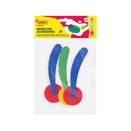 Jovi Cortadores de Colores Surtidos para Modelar (Pack de 3)