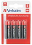 Verbatim Pilas Alcalinas AA LR06 Pack de 4 unidades