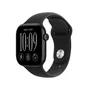 Apple Watch Series 12 GPS 42mm Negro con Correa Deportiva Negro (S/M)