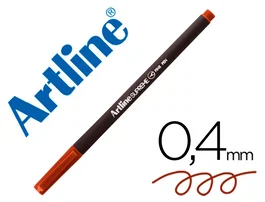 Artline EPFS200 Rotulador Fine Liner Punta de Fibra Marron 0,4 mm