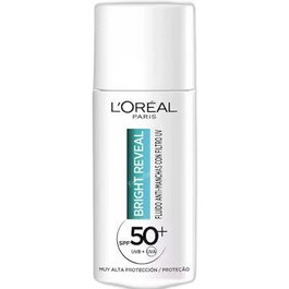 L'Oréal Paris Bright Reveal Fluido Hidratante Anti-Manchas con Niacinamida SPF 50+ 50 ml - Para Mujer