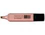 Q-connect Rotulador fluorescente pastel rosa punta biselada