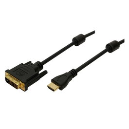 LogiLink Cable HDMI a DVI 5.00m Negro