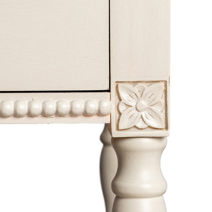 Cómoda Gris Claro Dm 75 X 33 X 75 cm Cómoda Gris Claro Dm 75 X 33 X 75 cm