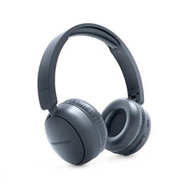 Energy Sistem Auriculares Headtuner Diadema Bluetooth 5.3 con Radio FM, 40mm, 16h Autonomía, Grafito - 457618