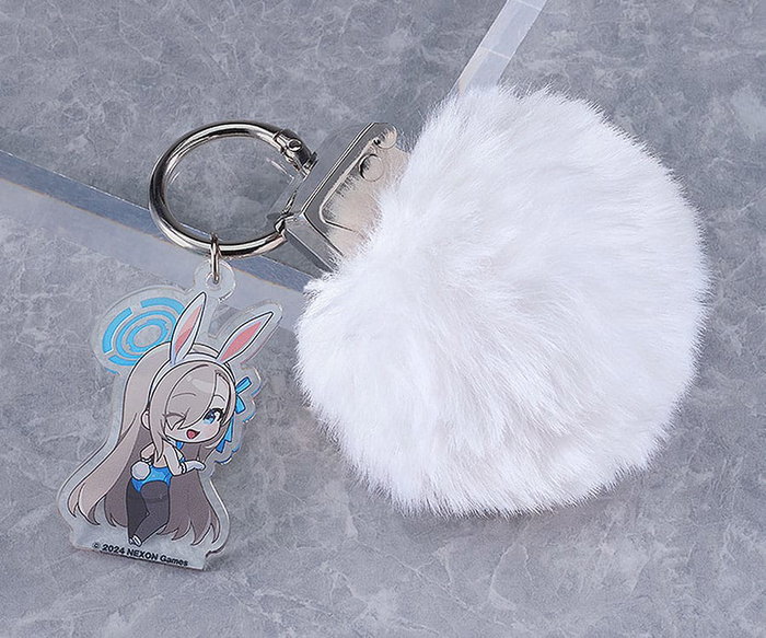 Blue Archive Acrylic Llavero Asuna's Rabbit Tail Grenade 6 cm