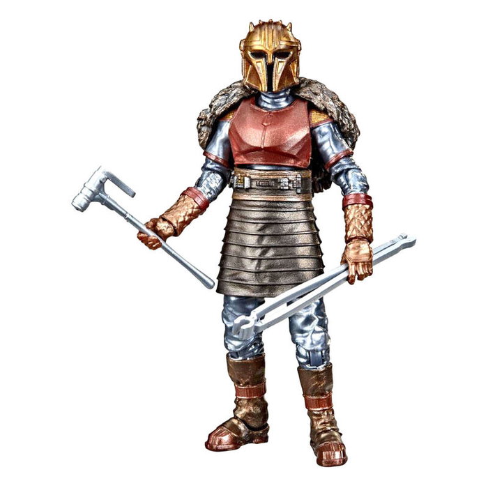 Hasbro Figura The Armorer Carbonized Collection Star Wars 10cm Vintage con Accesorios
