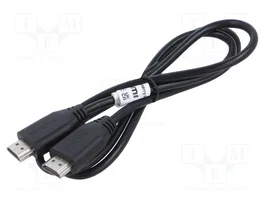 RASPBERRY PI Cable HDMI de 1m, Negro