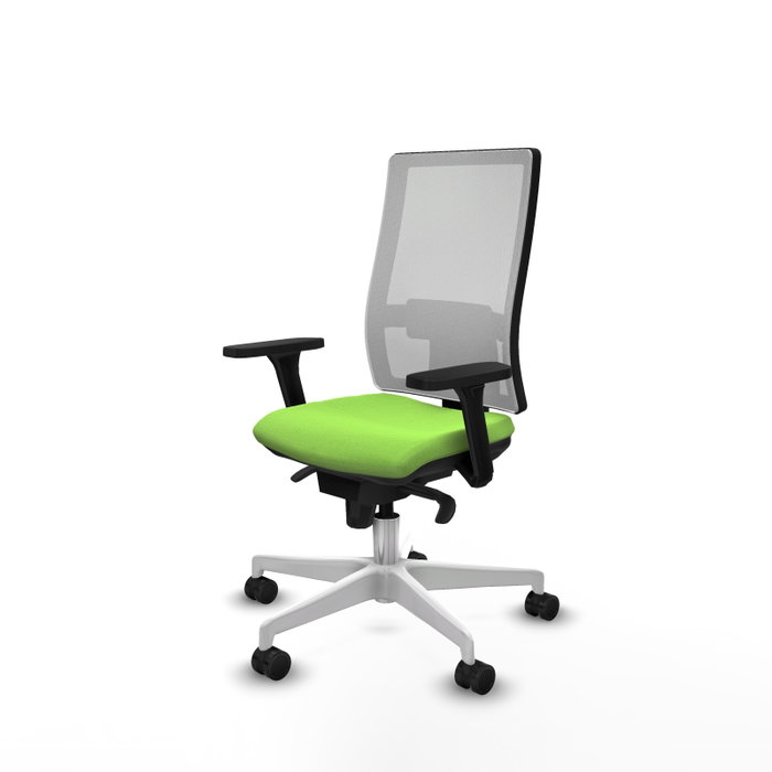 PIQUERAS Y CRESPO Silla de oficina Horna Pistacho y Blanco PIQUERAS Y CRESPO Silla de oficina Horna Pistacho y Blanco