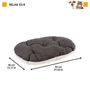 Ferplast Cojín RELAX 55/4 Felpado Marrón Beige