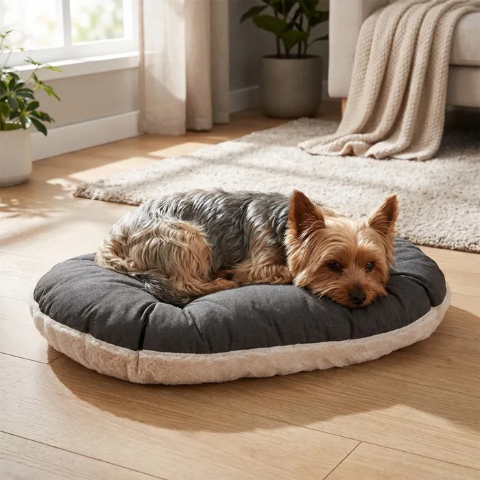 Ferplast Cojín RELAX 55/4 Felpado Marrón Beige